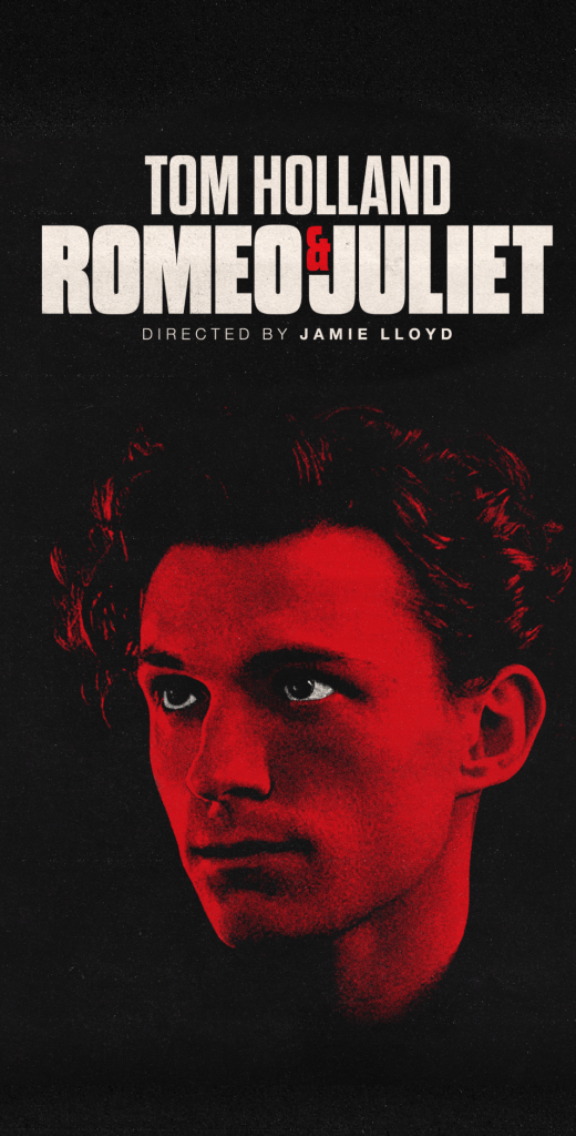 Tom Holland is Romeo in Romeo & Juliet, directed by Jamie Lloyd